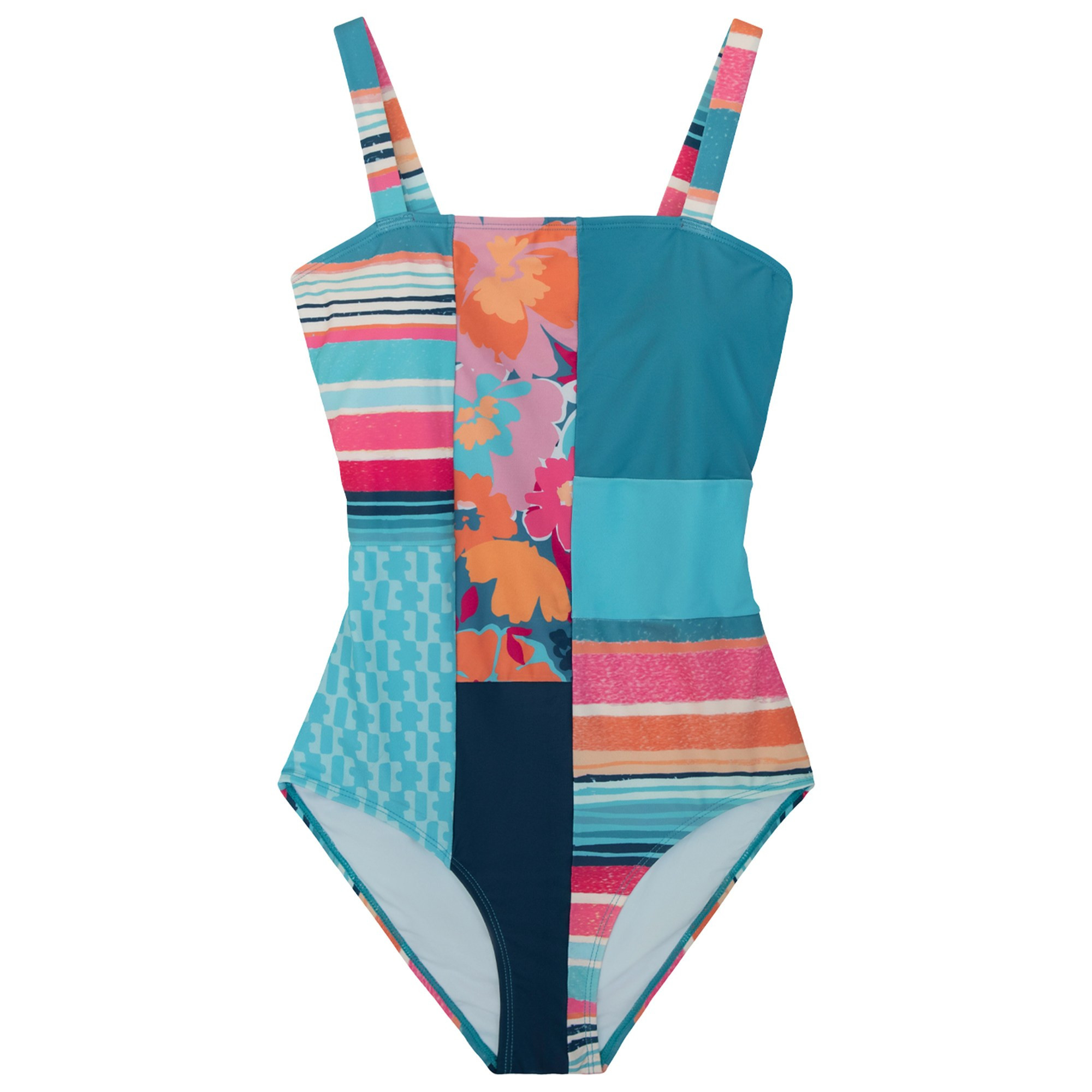 Nani Women's Patchwork One-Piece Swimsuit  Pink S | REI