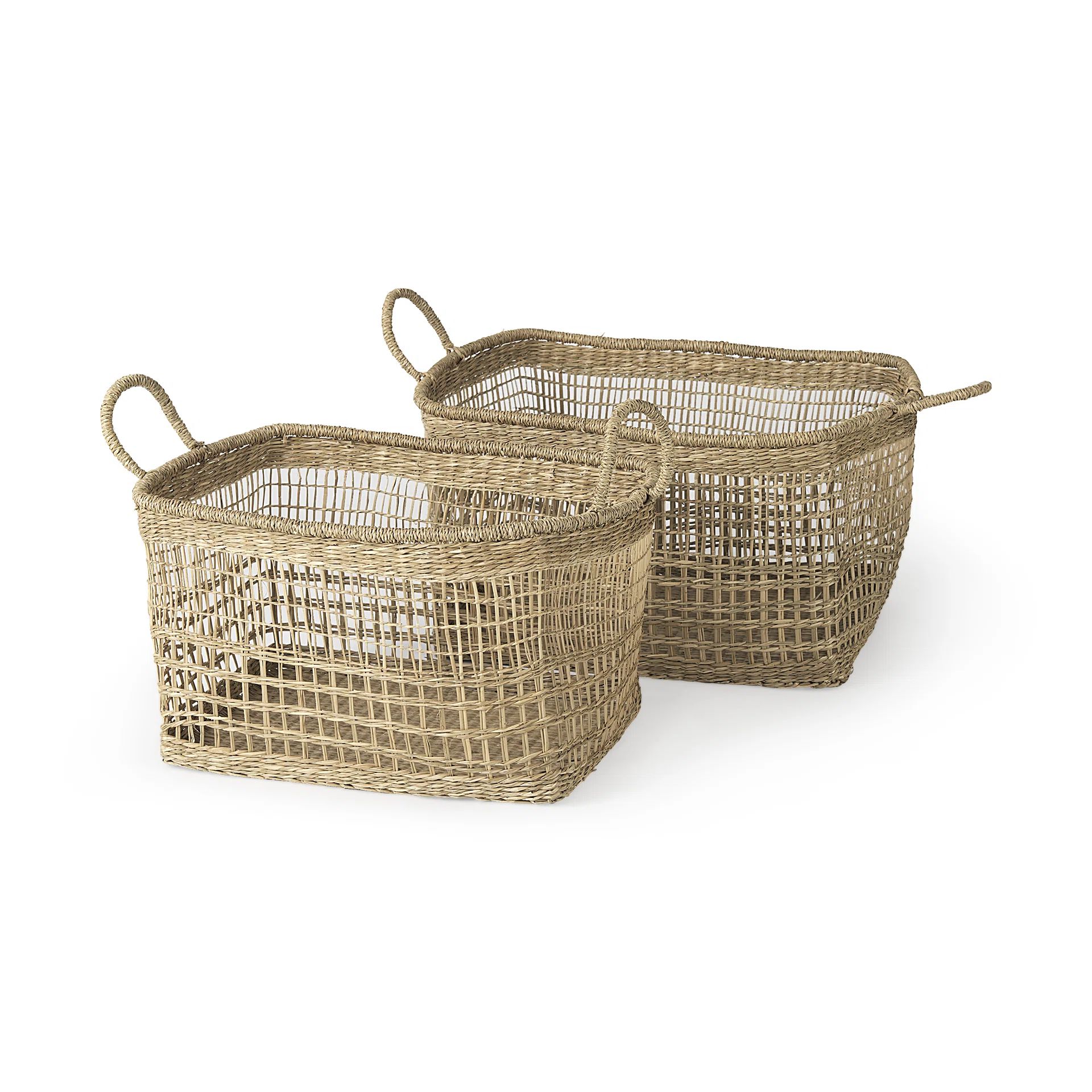 Reverie Nesting Seagrass General Basket | Wayfair North America
