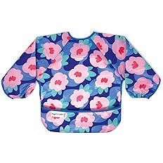 Tiny Twinkle Mess Proof Baby Bib, Cute Long Sleeve Bib Outfit, Waterproof Bibs for Toddlers, Mach... | Amazon (US)