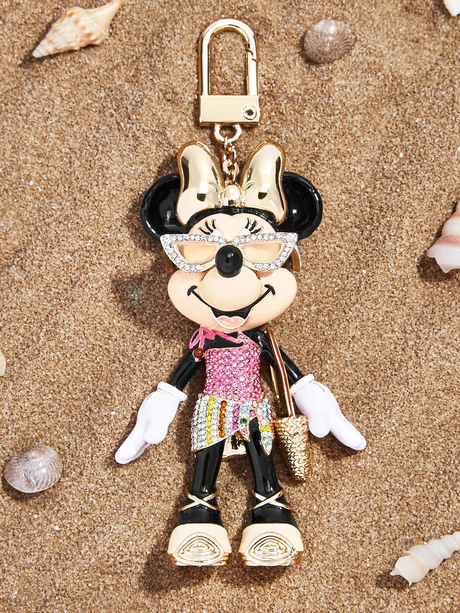 Minnie Mouse Disney Bag Charm - Summer Style | BaubleBar (US)