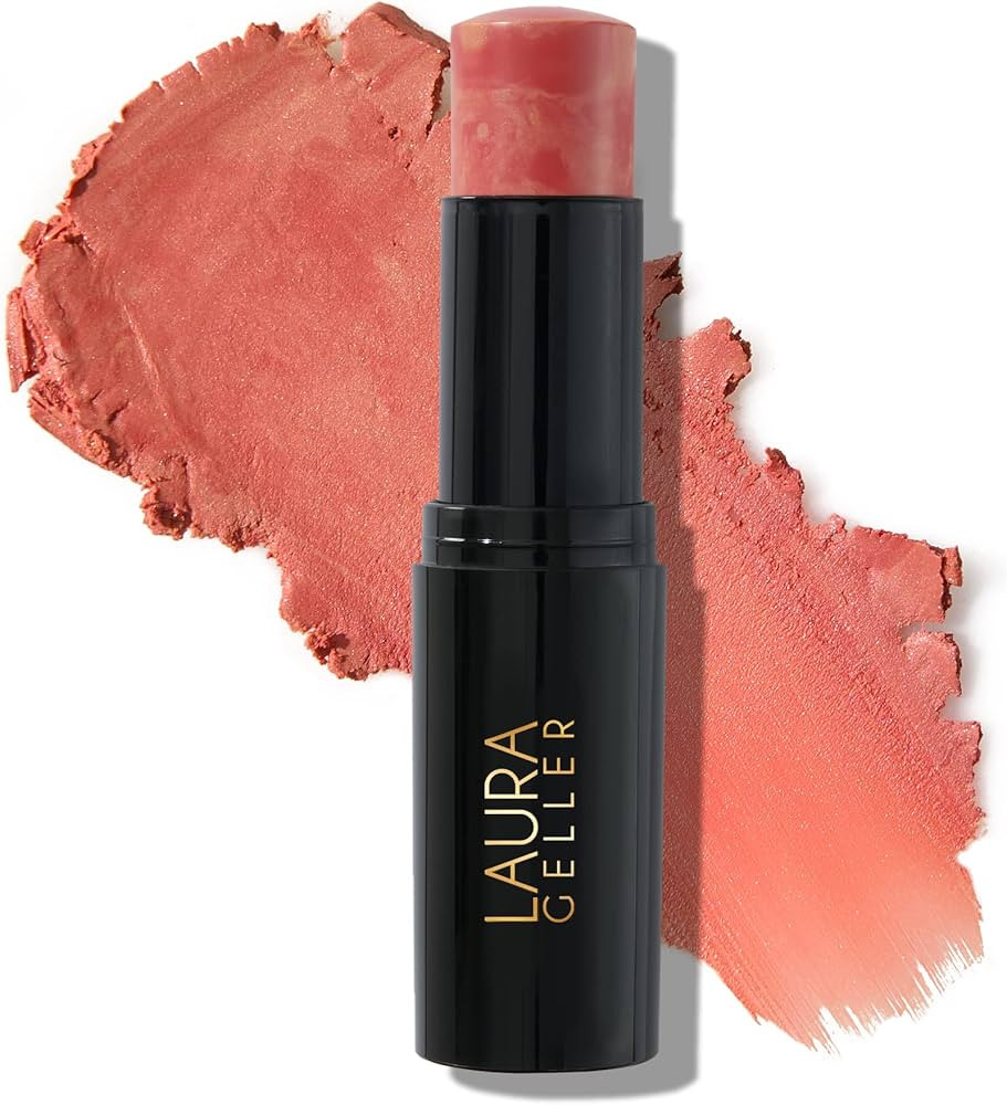 LAURA GELLER NEW YORK Italian Marble Blush Makeup Stick | Cream Finish Marbleized Blush for Cheek... | Amazon (US)