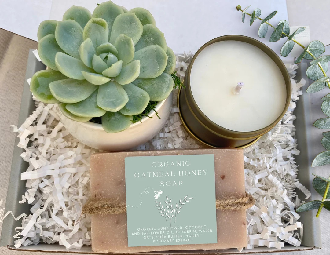 Succulent Gift Box - Giftbox - Choose Your Card - New Home - Birthday Gifts - Sympathy Gift - Tha... | Etsy (US)