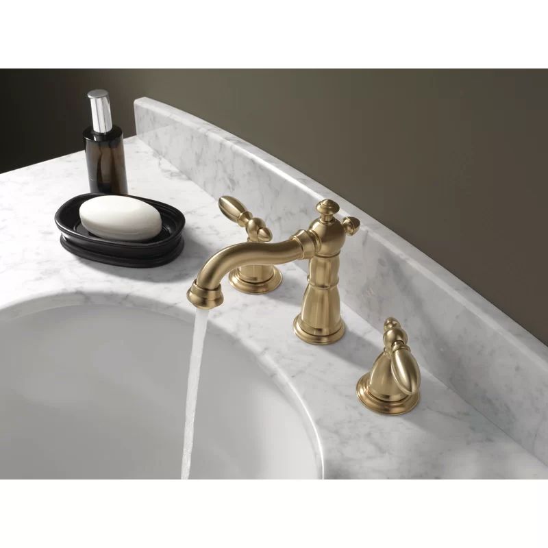 3555-CZMPU-DST Victorian Widespread Bathroom Faucet with Drain Assembly | Wayfair North America