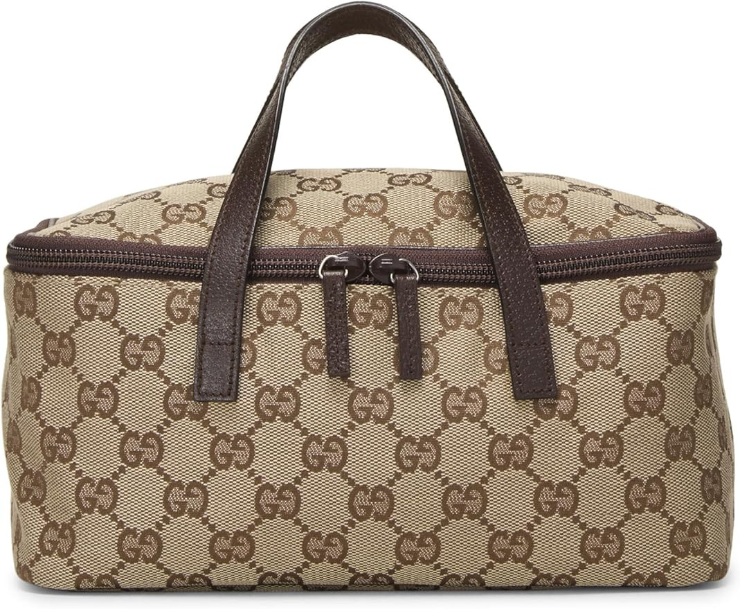 Pre-Loved Original GG Canvas Soft Vanity Small, Brown | Amazon (US)