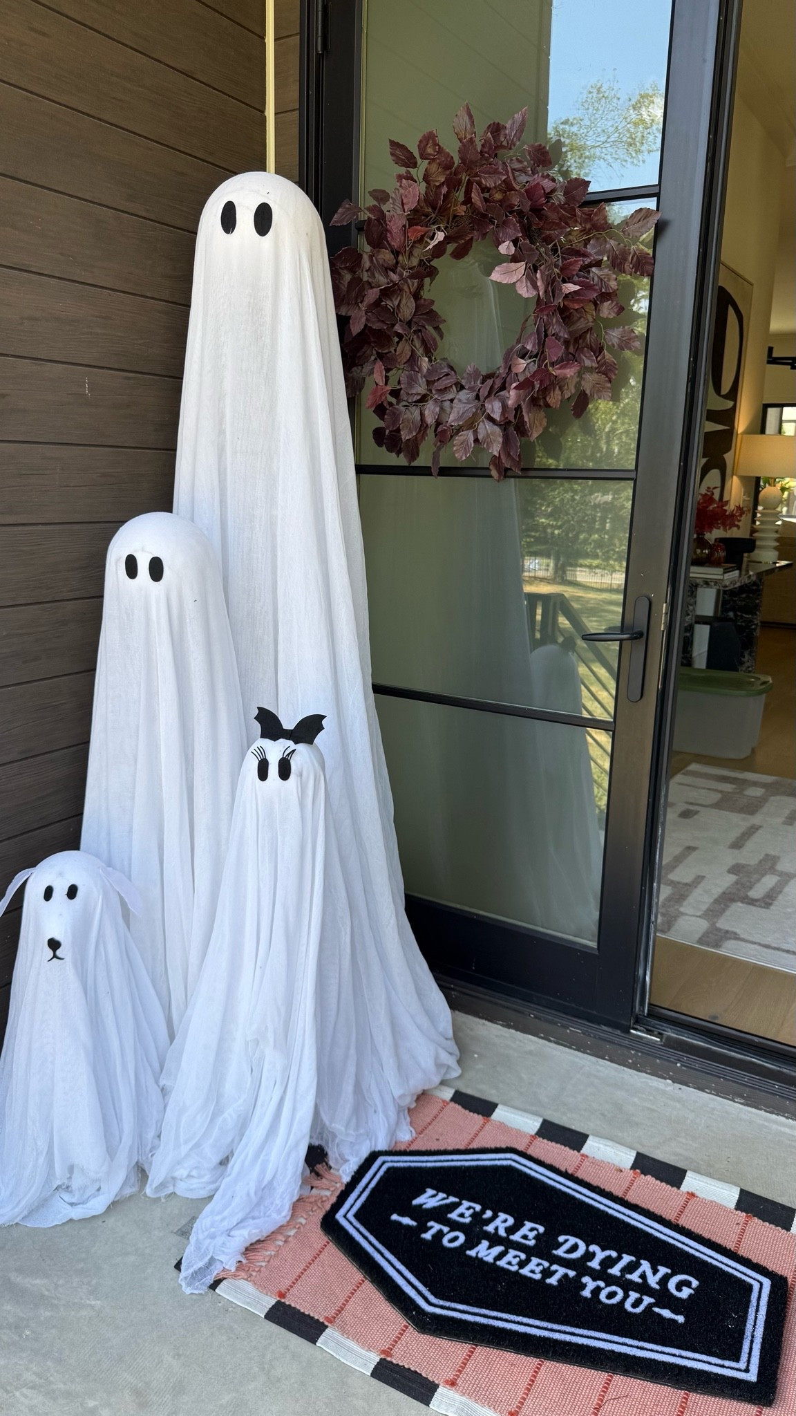 Outdoor decor for Fall + Halloween. The wreath is a few years old from Target, but they always have great ones every year.

#LTKHome #LTKselfcare