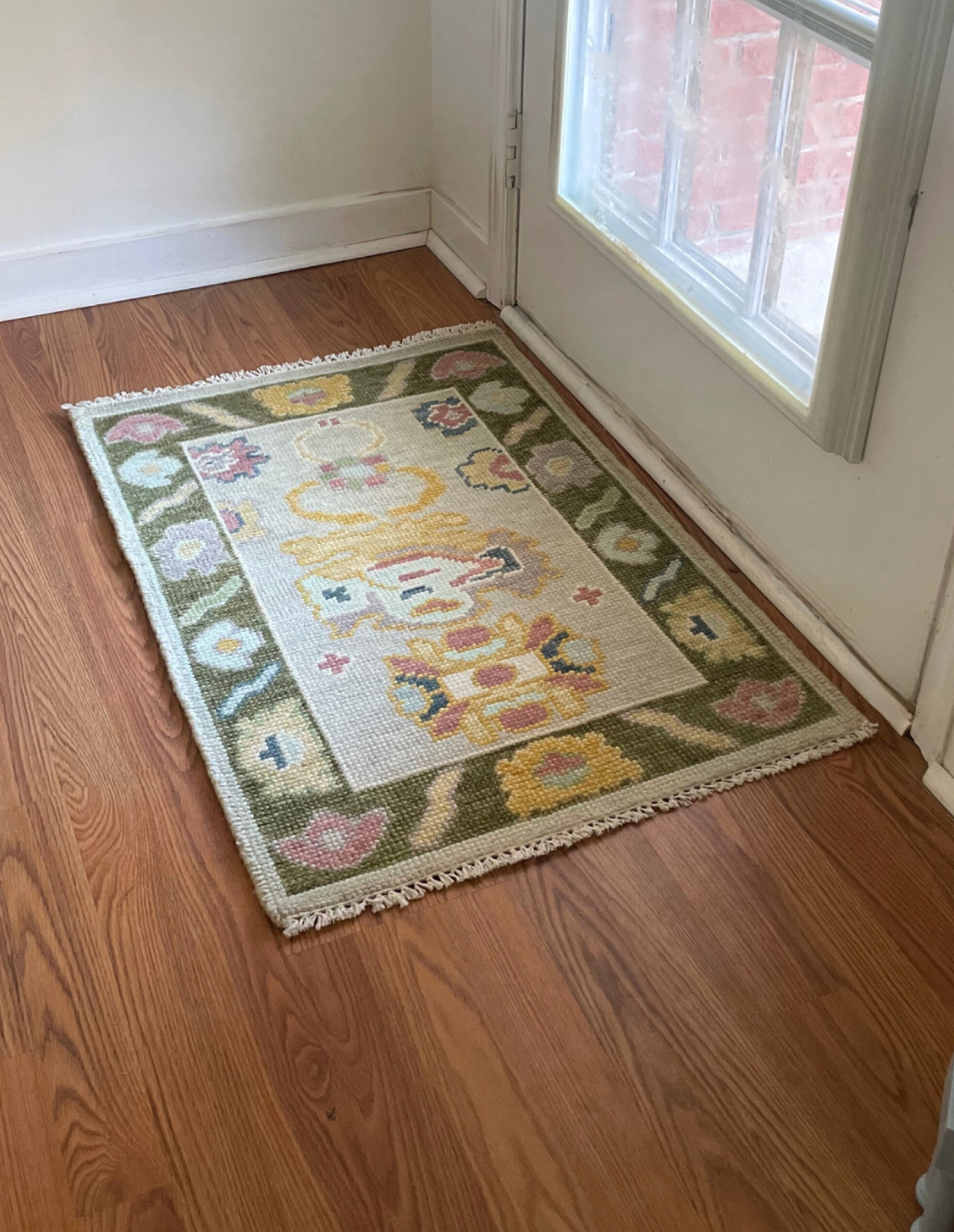 Mini Oushak rug 2x3. Grandmillennial home decor!

#LTKhome
