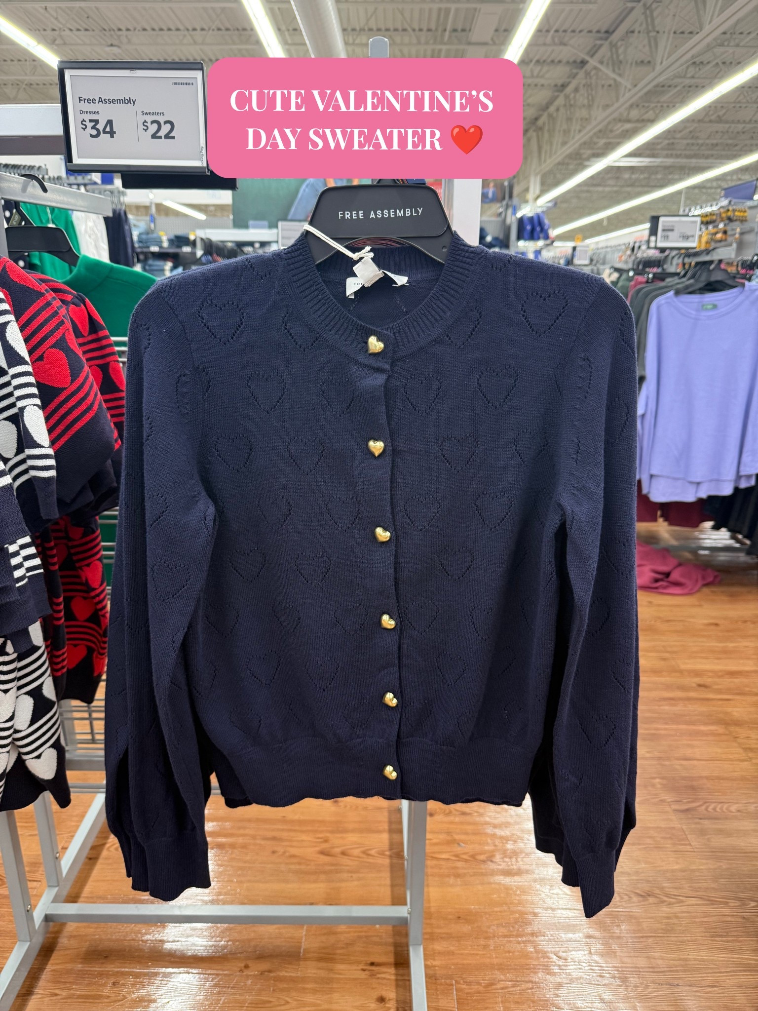 I love this sweet sweater with gold heart buttons! Perfect for Valentine’s Day!


#LTKSeasonal #LTKFindsUnder50