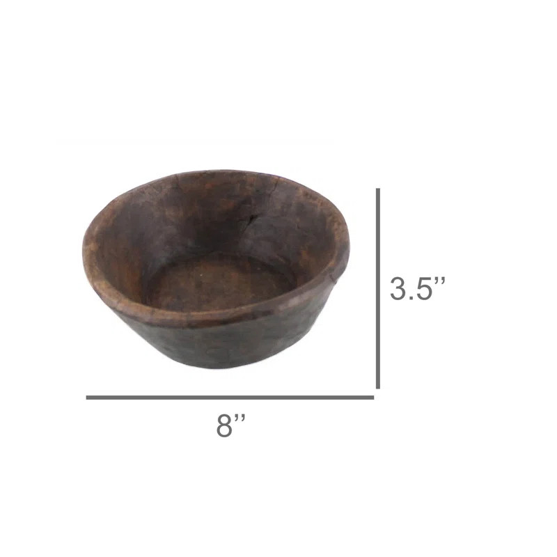 Loon Peak® Breindy Decorative Wood Bowl | Wayfair | Wayfair North America