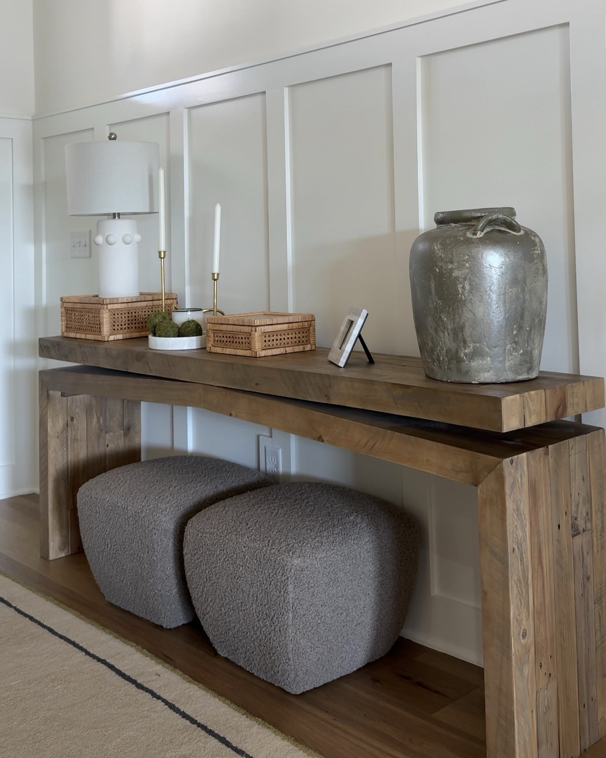 #ad My Henn console table styled 🤍

This is one of my most asked about pieces, and it’s currently on sale for up to 80% off during Wayfair’s Spring Cyber Week + free shipping sitewide

If you’ve had this saved, now is definitely the time to grab it 👀

#wayfair #wayfairpartner @Wayfair  


#LTKSeasonal #LTKSaleAlert #LTKHome