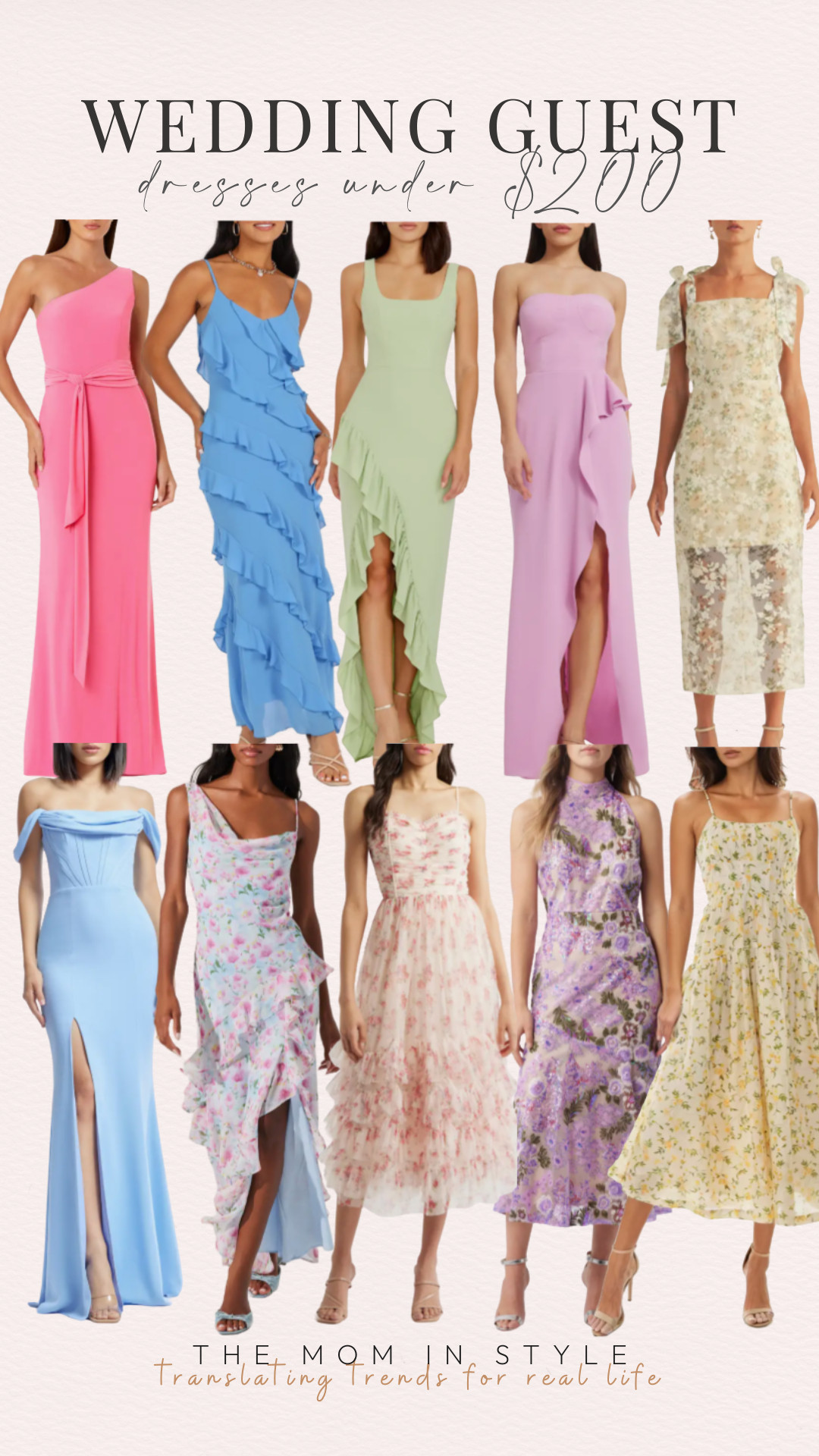 Wedding guest dresses under $100, Spring wedding guest dress, event dress 

 #LTKWedding