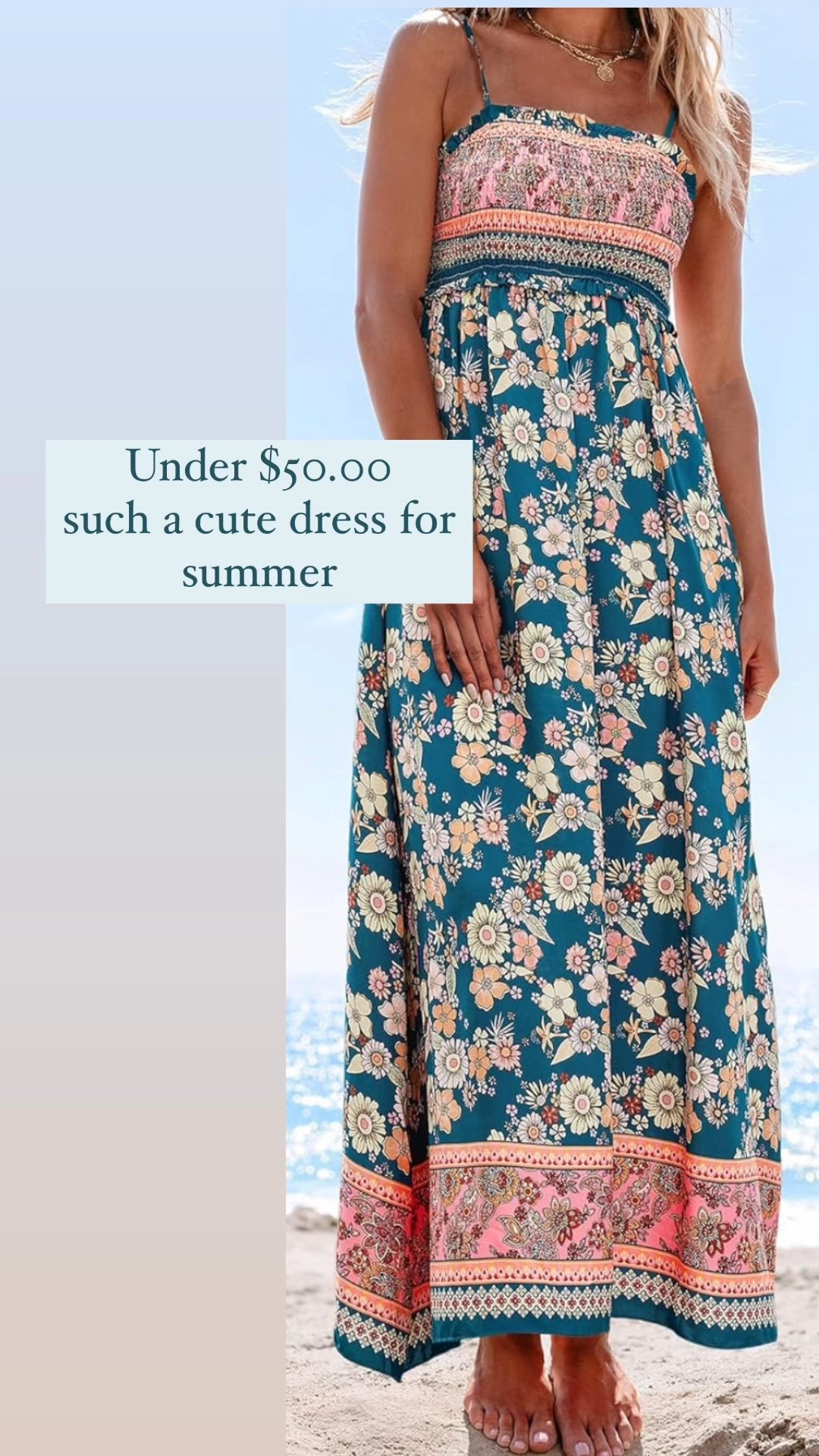 Such a cute under $50.00 dress for summer 

#LTKSeasonal #LTKTravel #LTKFindsUnder50