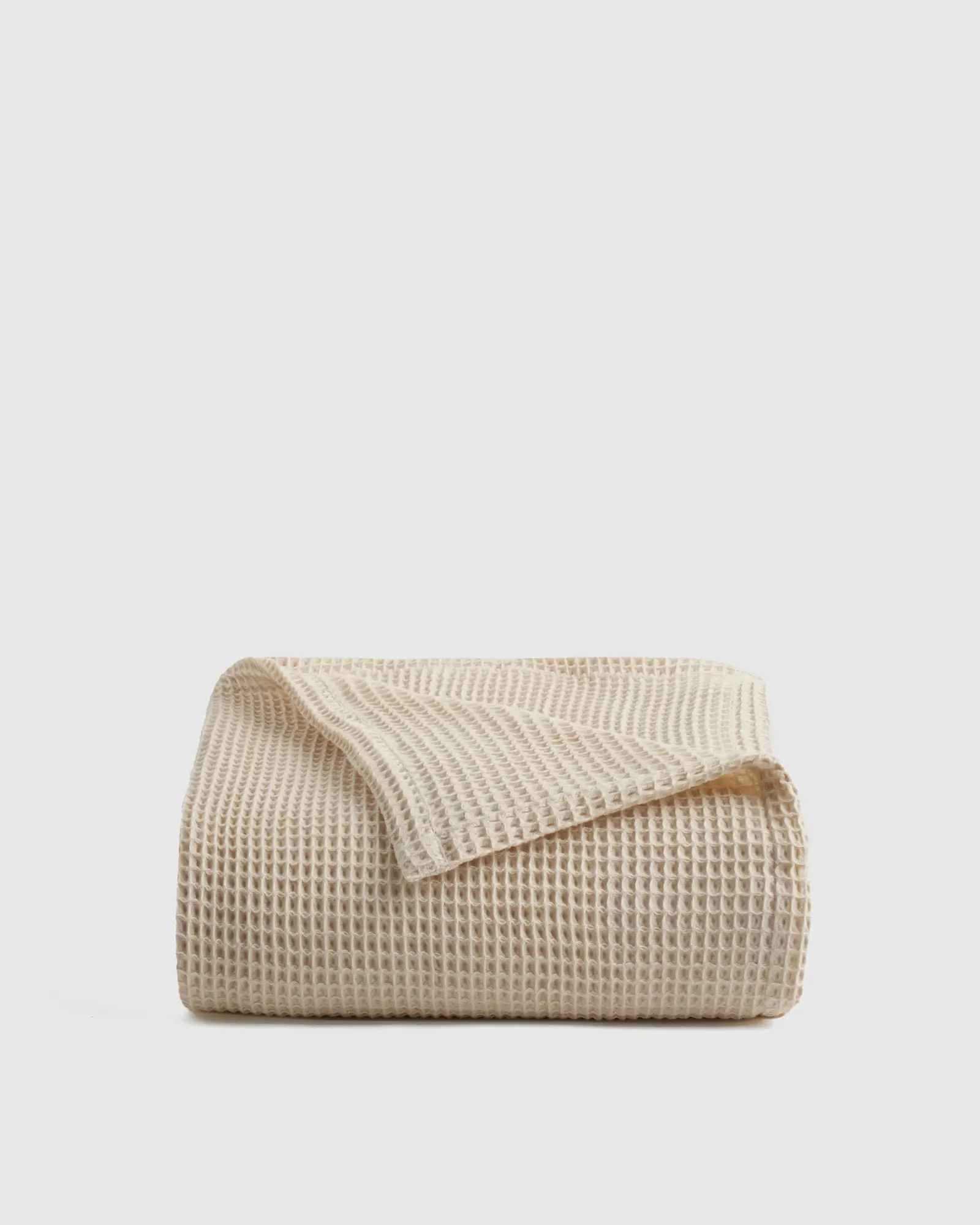 Organic Lofty Waffle Blanket | Quince