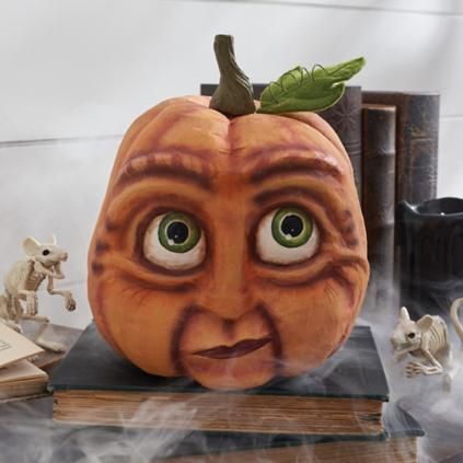 Expressive Pumpkin, Oliver | Grandin Road