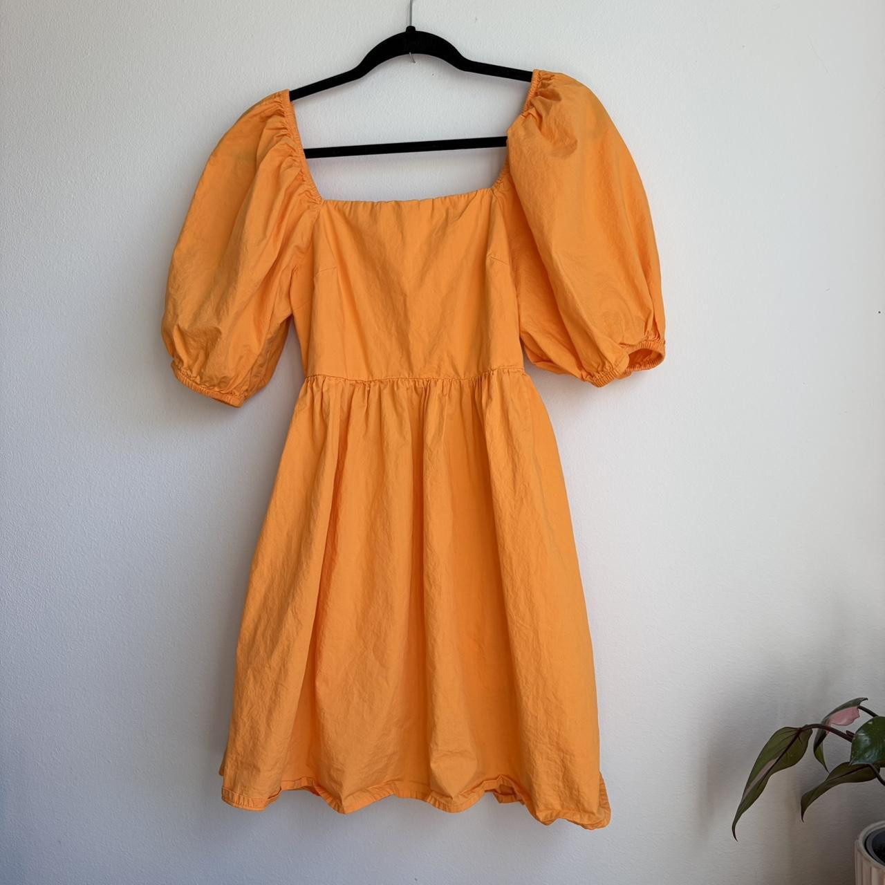 A New Day Women's Dress - Orange - S | Depop US