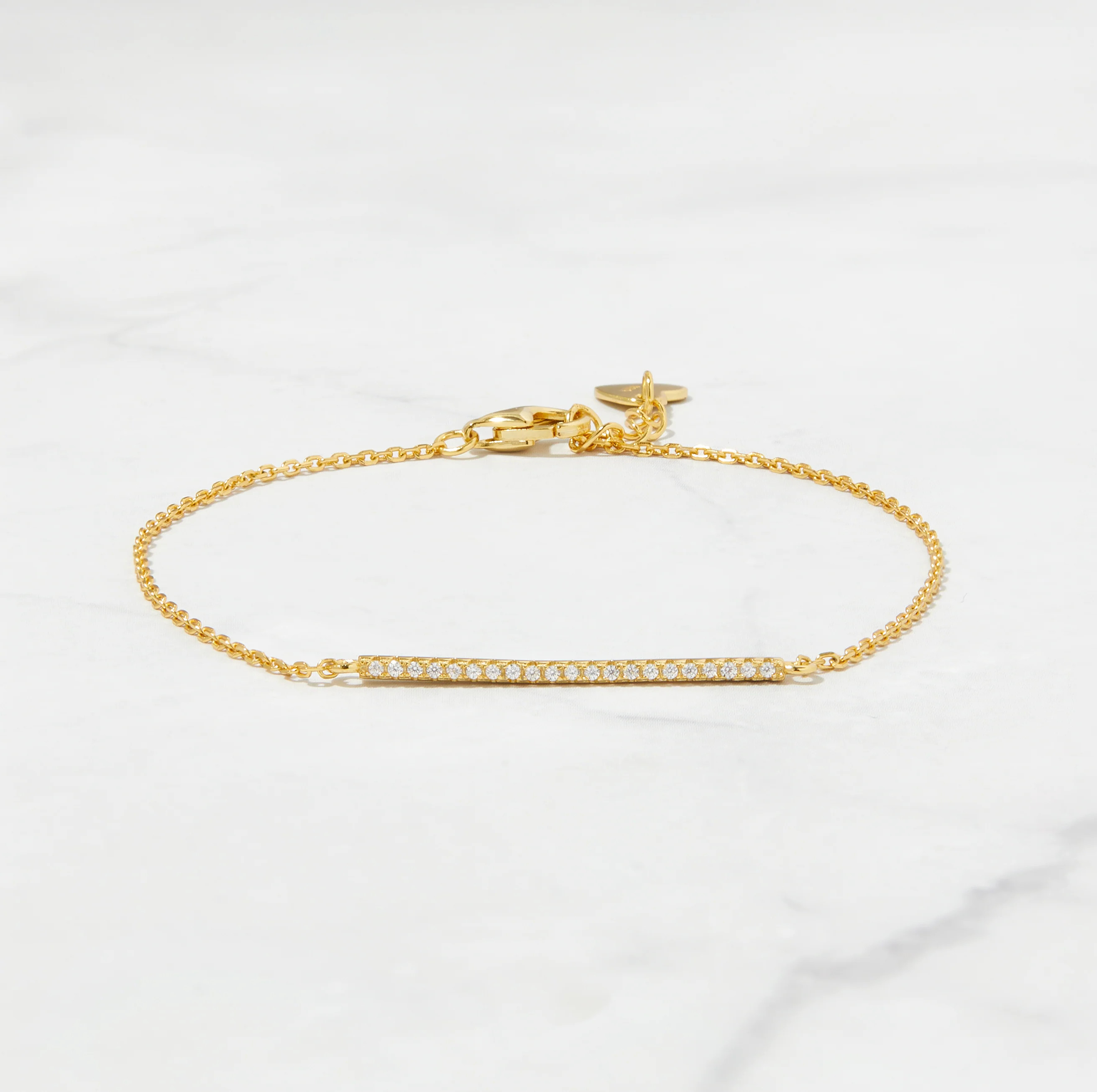 Pave Bar Bracelet | Sami Jewels
