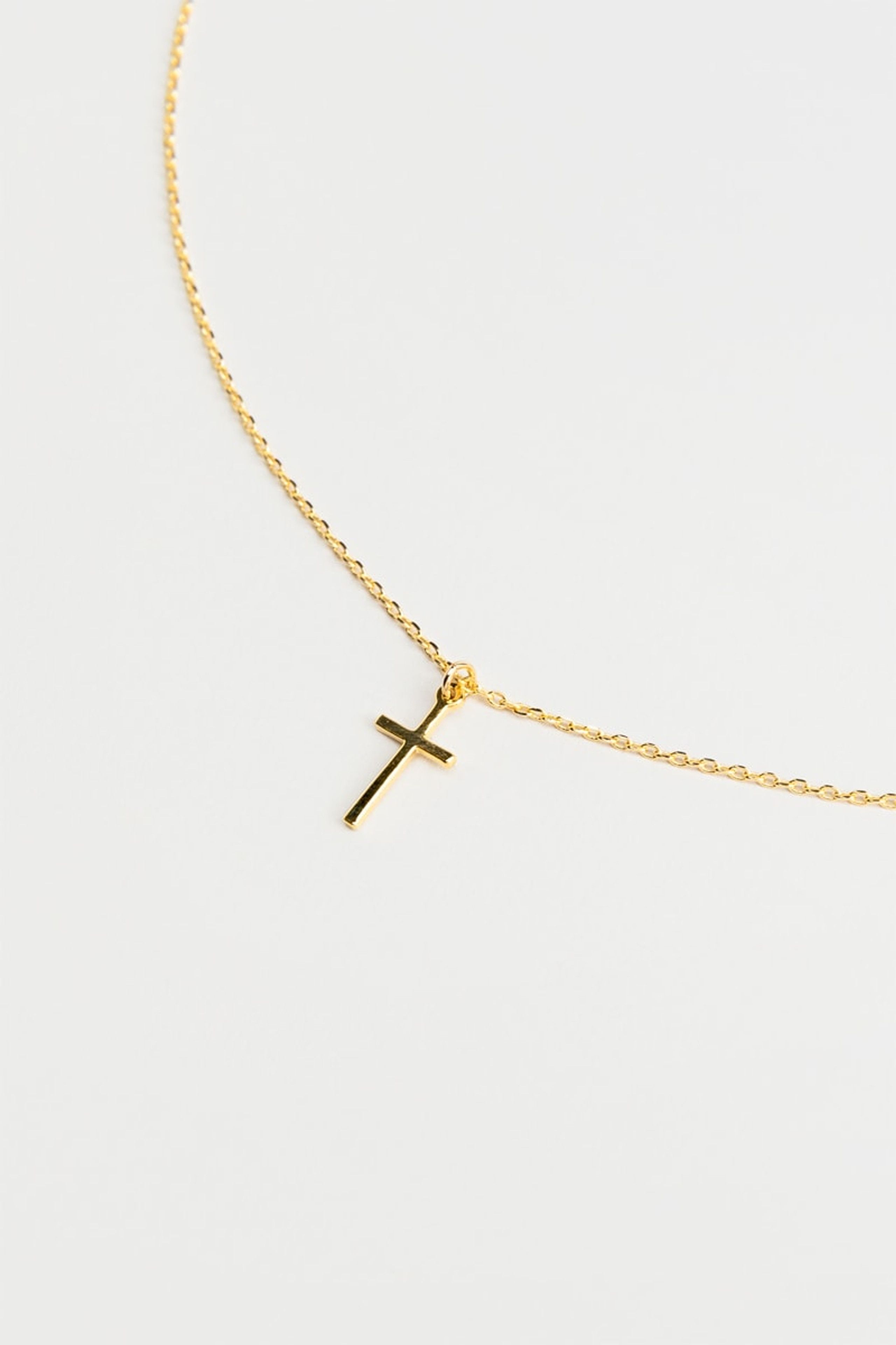 Petra Cross Pendant Necklace | Francesca's