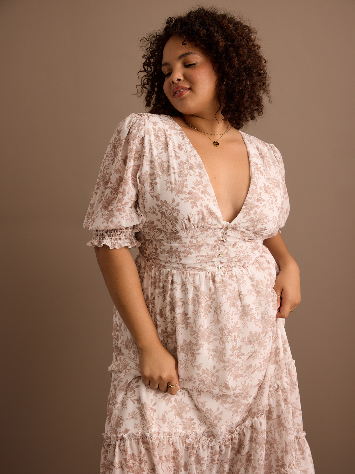 Ruth Floral Maxi Dress | Arula
