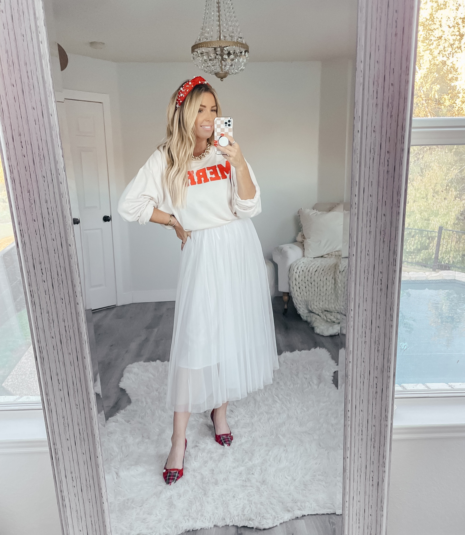 Holiday party outfit outfit fits TTS, wearing Medium skirt and large sweater. Wedding guest dress. Fall wedding guest. Christmas party. . Workwear. Holiday party. Christmas outfit for kids. Christmas party. Wedding guest dress. Family photos outfit. Christmas family photos
 


#LTKGiftGuide #LTKHolidaySale #LTKHoliday