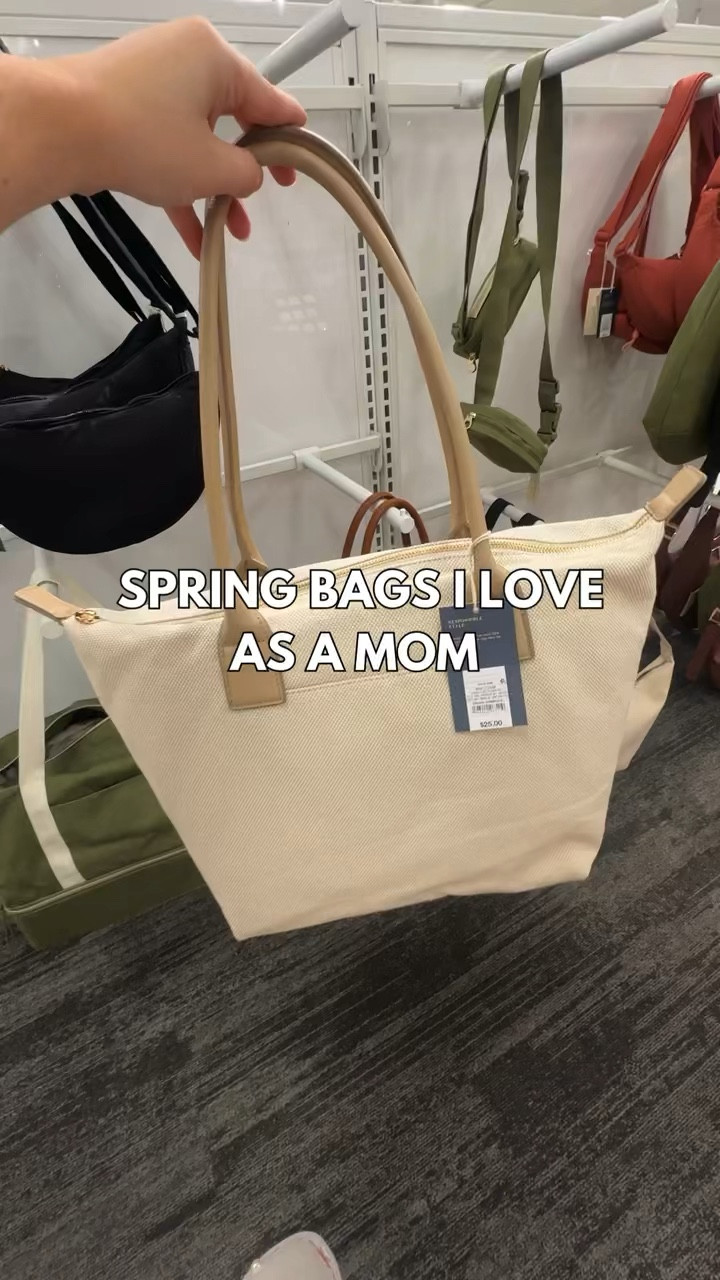 I’m always looking for a new mom bag and I found these at Target and they are so good! I love the large tote for long days and the checkered belt bag for park dates! 🫶🏻

#LTKStyleTip #LTKSeasonal #LTKItBag