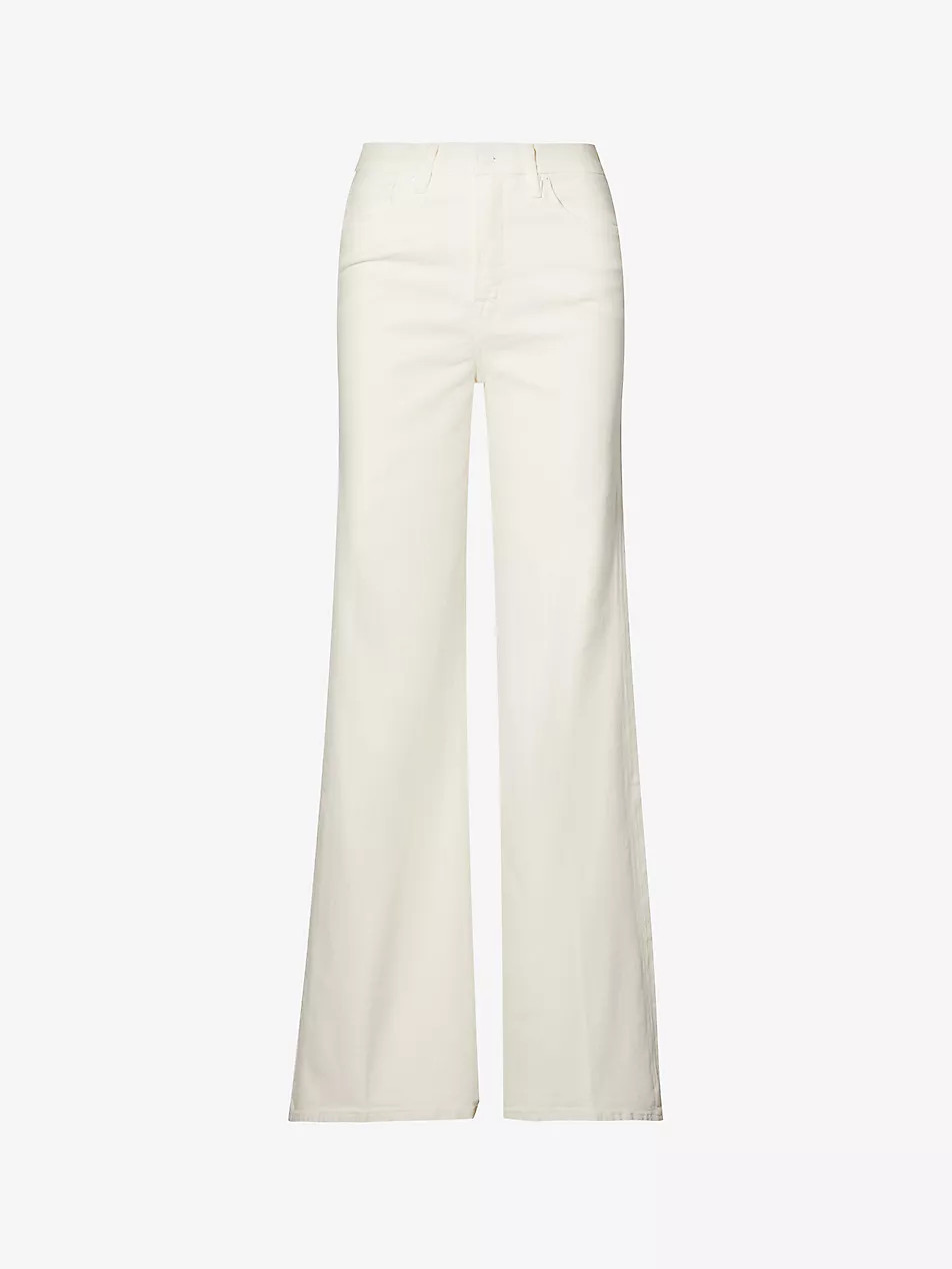 Good Waist Palazzo wide-leg high-rise stretch-denim jeans | Selfridges