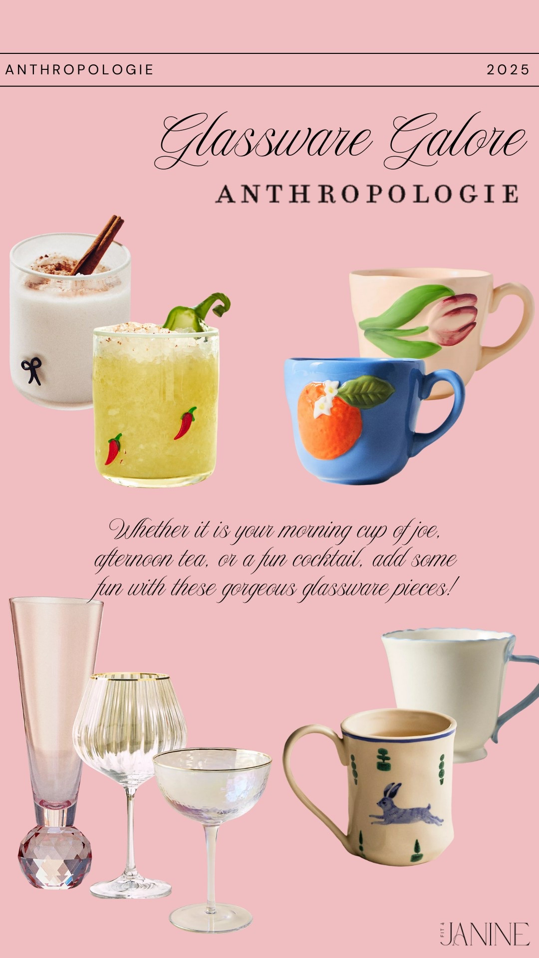 Add a pop of fun to your glassware game for everyday use or entertaining! Use code "Anthro20" at checkout to receive 20% off your order of $100+

Anthropologie, Kitchen, Glassware, Entertain, Home

#LTKHome #LTKSaleAlert #LTKSeasonal