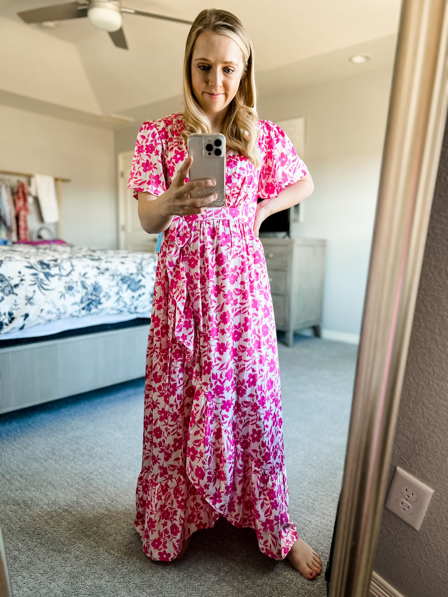 draper james pink floral dress fashionablepetite on LTK