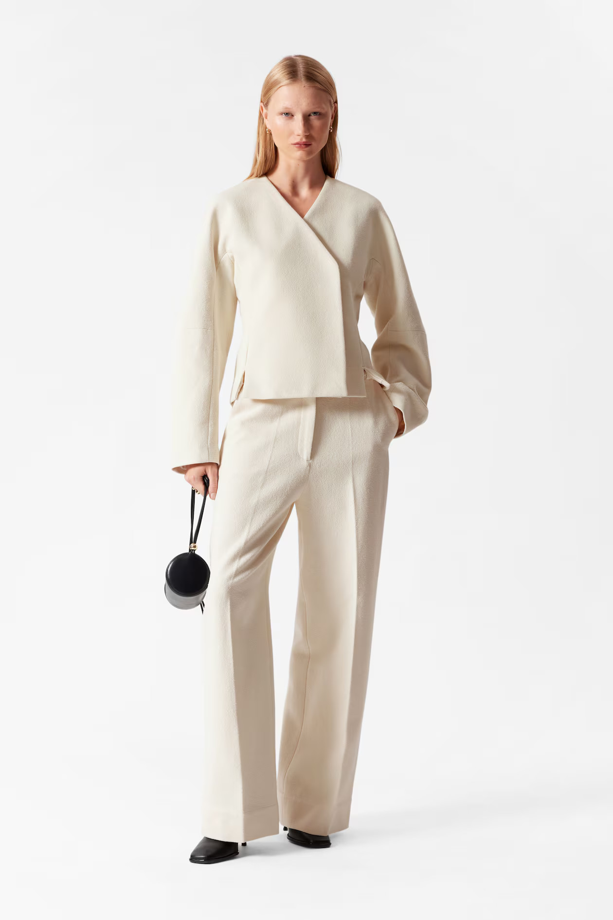 Wide-Leg Tailored Trousers | H&M (UK, MY, IN, SG, PH, TW, HK)