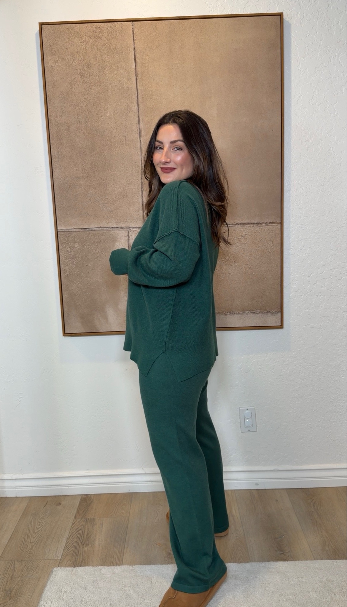 Stay cozy in this oversized comfy loungewear set! 

Size small (5'0" 140lbs) 

Oak & Luna necklace use code: Mimiltk

#LTKootd #LTKPetite #LTKSaleAlert