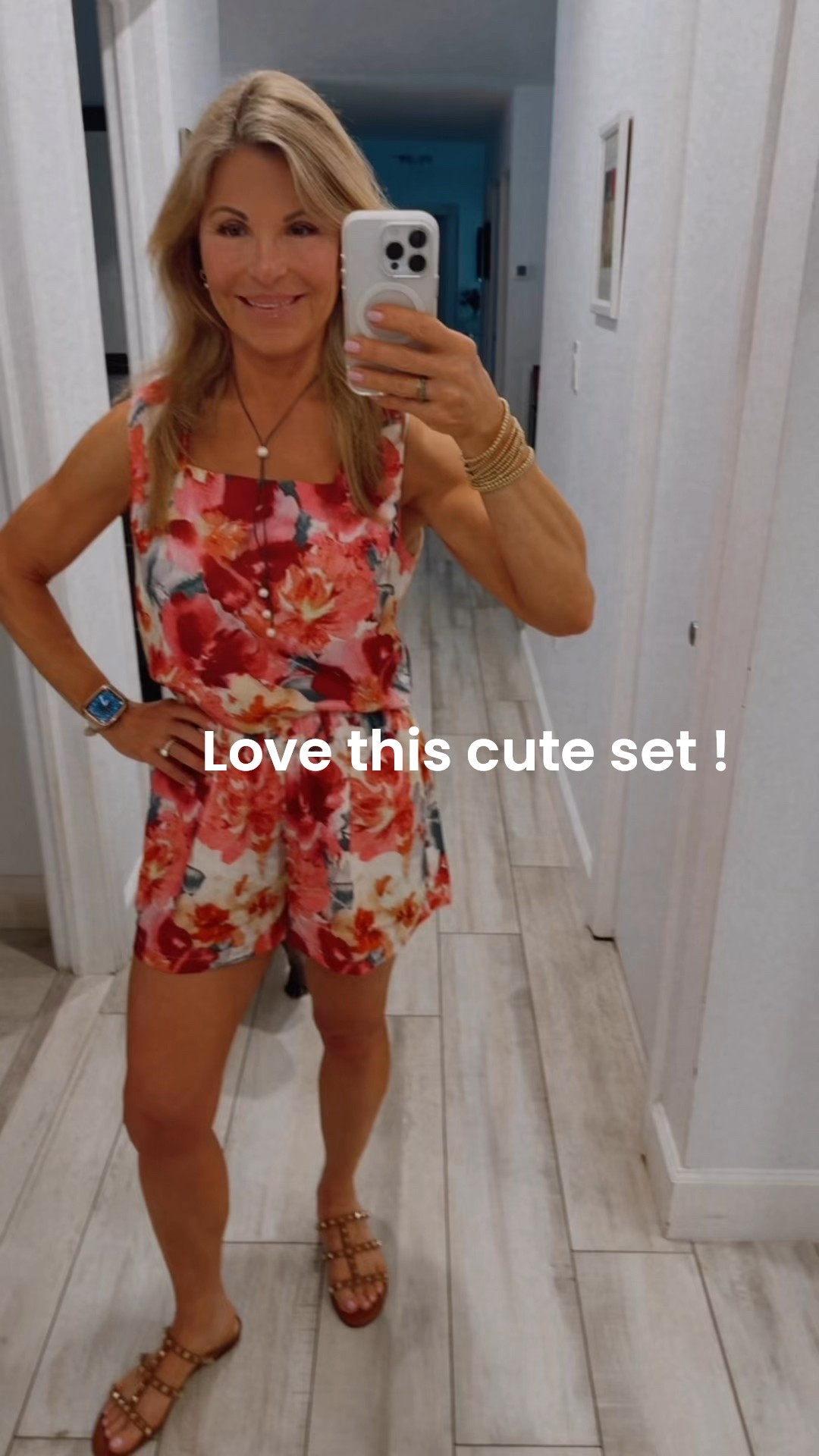 This cute linens summer short set is adorable. You can wear the pieces separately too. It fits true to size. I got S. Very affordable and great for summer brunches, vacations or casual day time events.  My sandals are close to sell out and I wear these over and over. TTS and comfortable right out of the box  

#LTKShoeCrush #LTKParties #LTKFindsUnder100