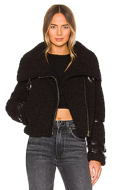 Tularosa Bailey Moto Jacket in Black from Revolve.com | Revolve Clothing (Global)