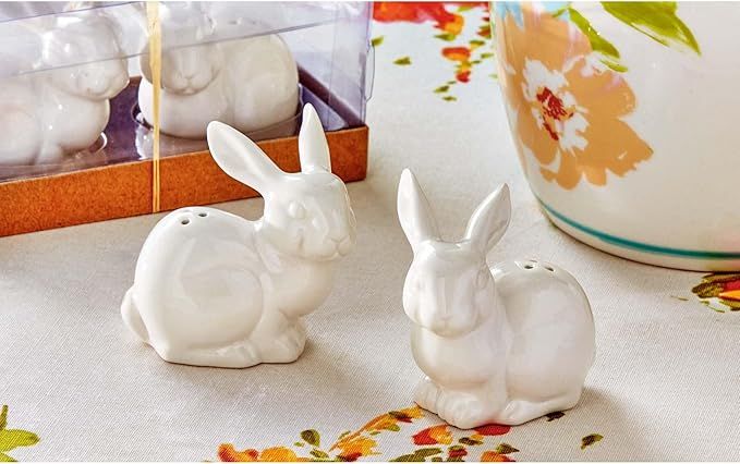 tag Easter Bunny Rabbit White Easter Salt & Pepper Shaker Set White | Amazon (US)