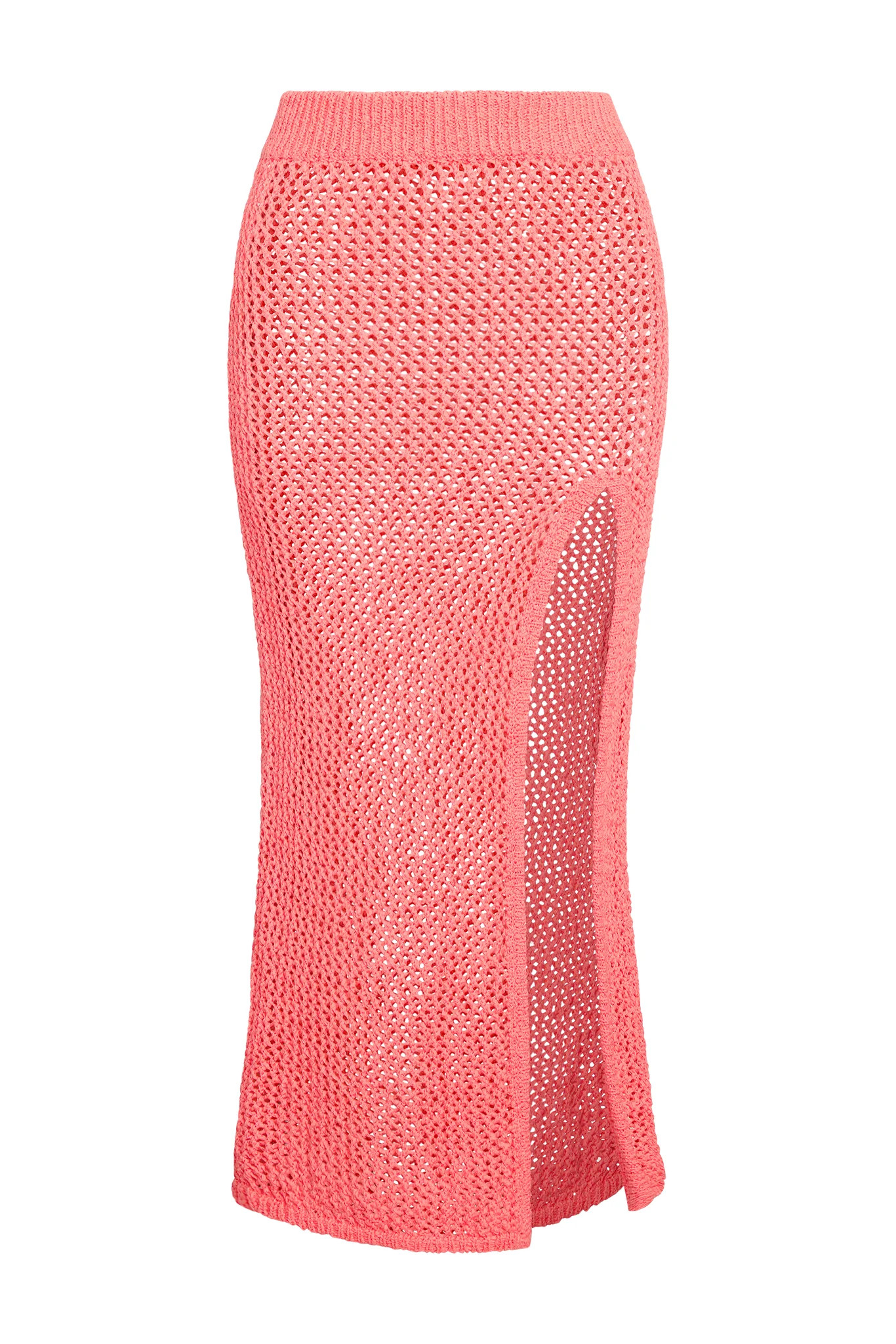 Camden Skirt - Guava Petit Crochet | Monday Swimwear