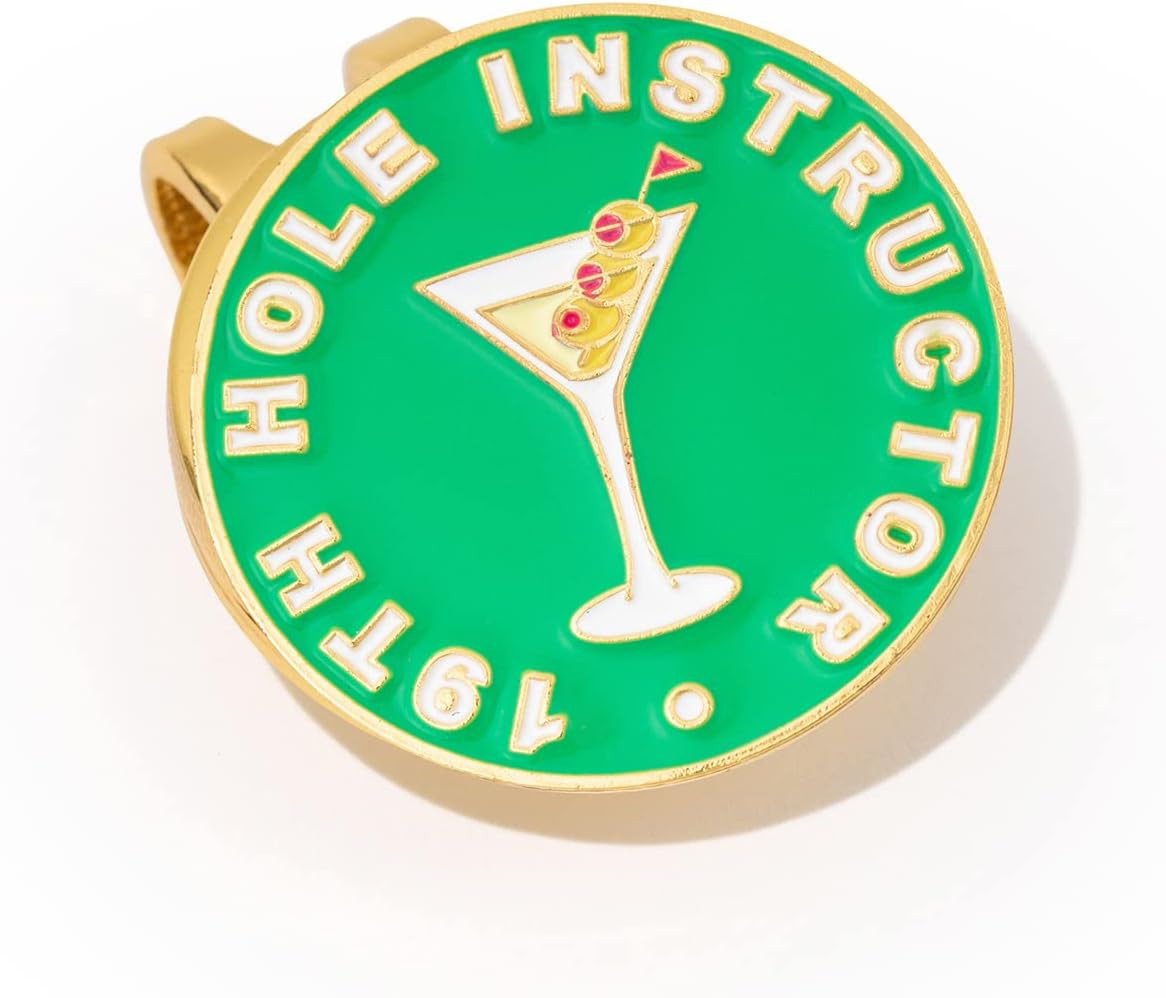 Birdie Girl Women's Golf Ball Marker Hat Clip, Magnetic Golf Ball Marker, Golf Bag Accessories | Amazon (US)