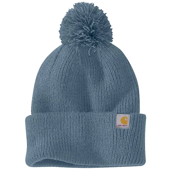 Carhartt  Women's Cuffed Acrylic Knit Beanie with Pom | Tractor Supply