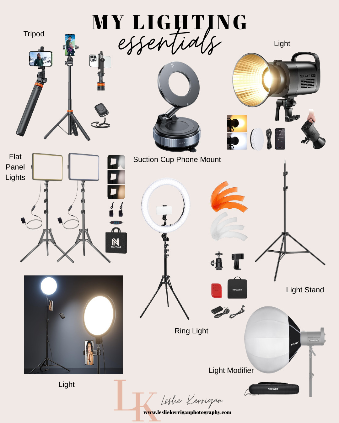 As a photographer and content creator, I know a thing or two about light!  These are my favorite lights and other essentials for filming great content!

Content creation, lighting, lights for filming 

 #LTKOver40