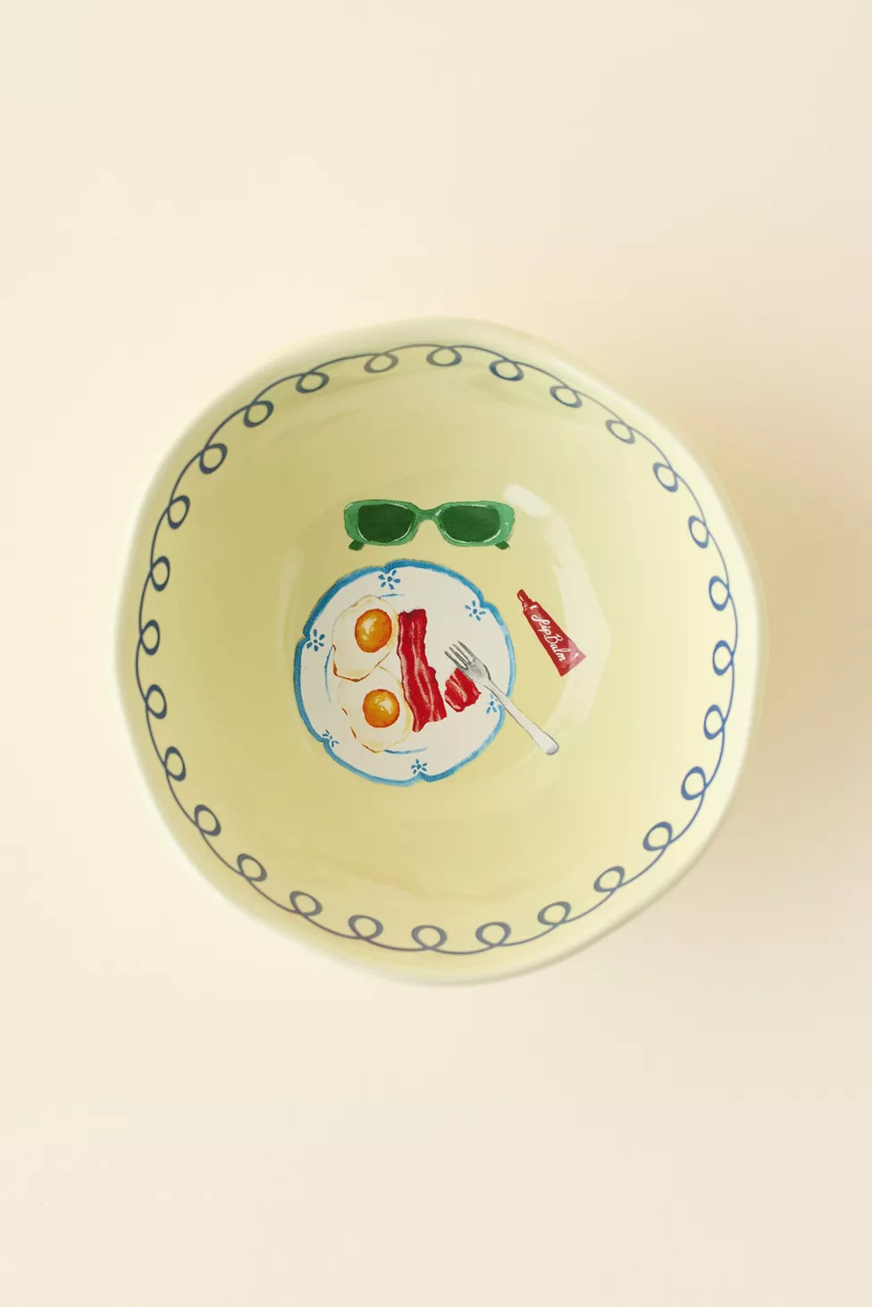 Graphic Printed Ceramic Cereal Bowl | Urban Outfitters (US and RoW)