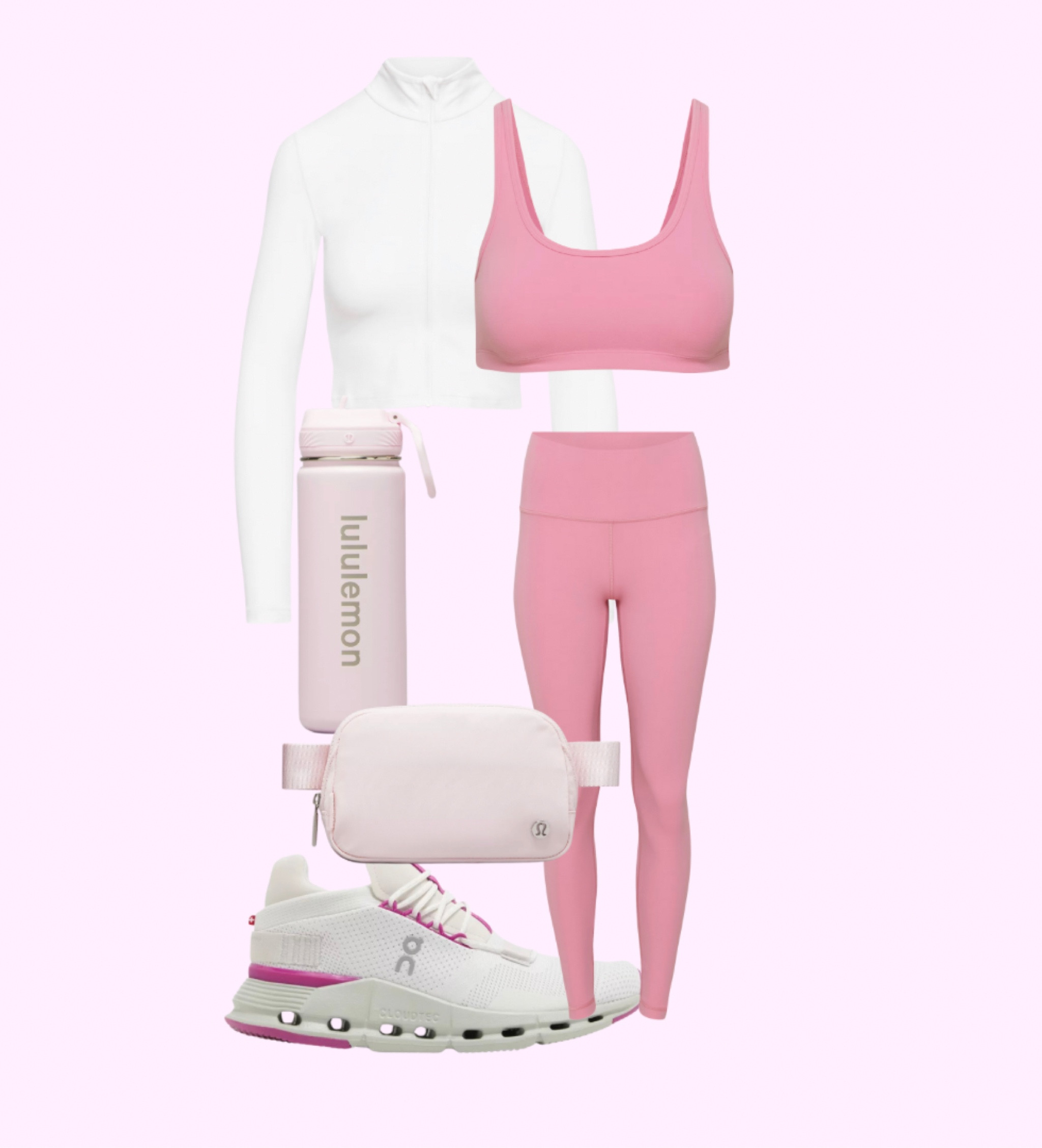 Pink workout look💖💖

#LTKFitness #LTKActive #LTKSeasonal