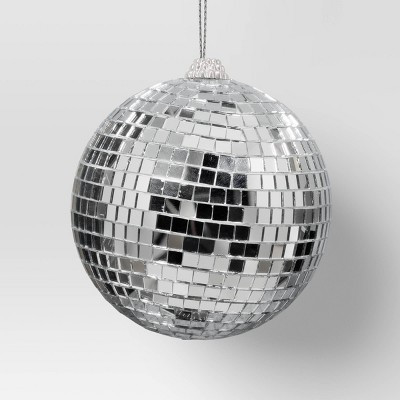 4" Christmas Disco Ball Ornament Silver - Wondershop™ | Target