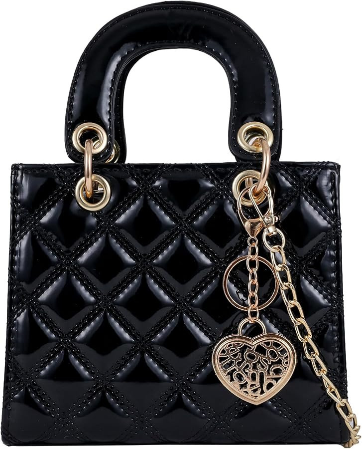 Women Purse Tote Bag Fashion Ladies PU Leather Top Handle Crossbody Handbags Satchel Quilted Shou... | Amazon (US)