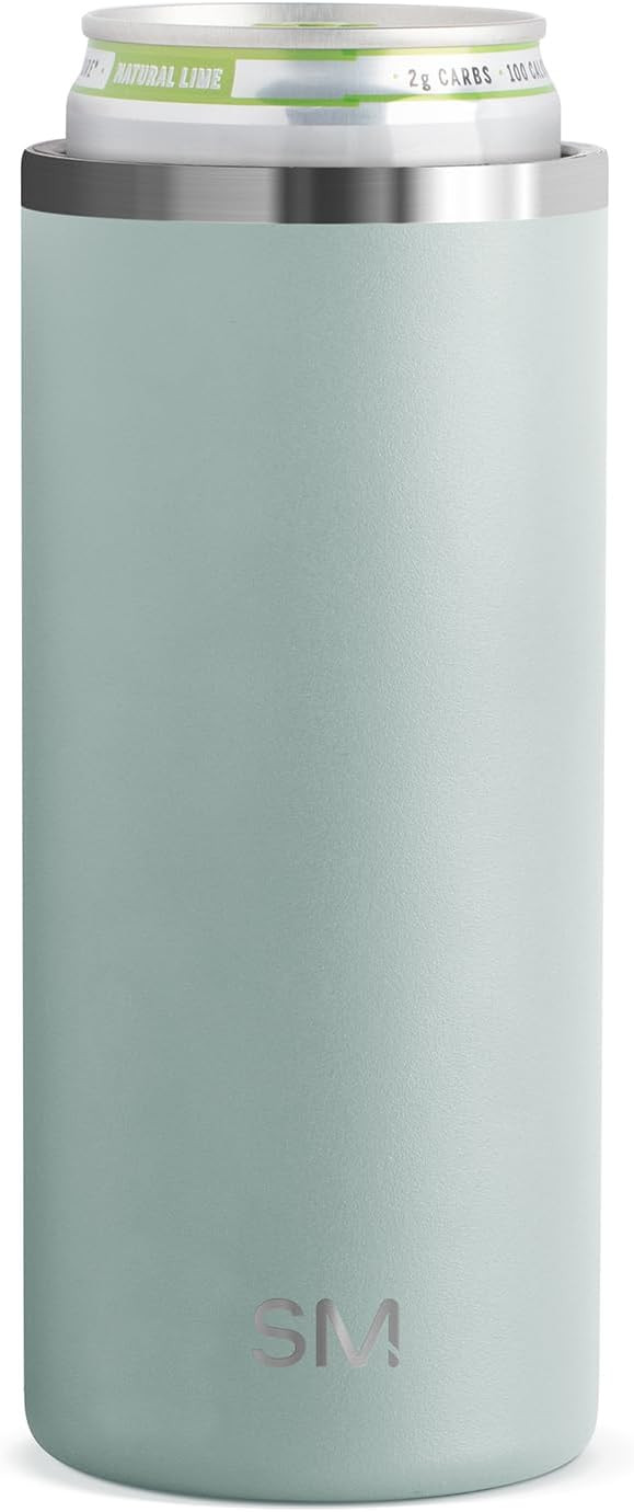 Simple Modern Skinny Can Cooler | Slim Insulated Stainless Steel Drink Sleeve Holder | Insulate S... | Amazon (US)