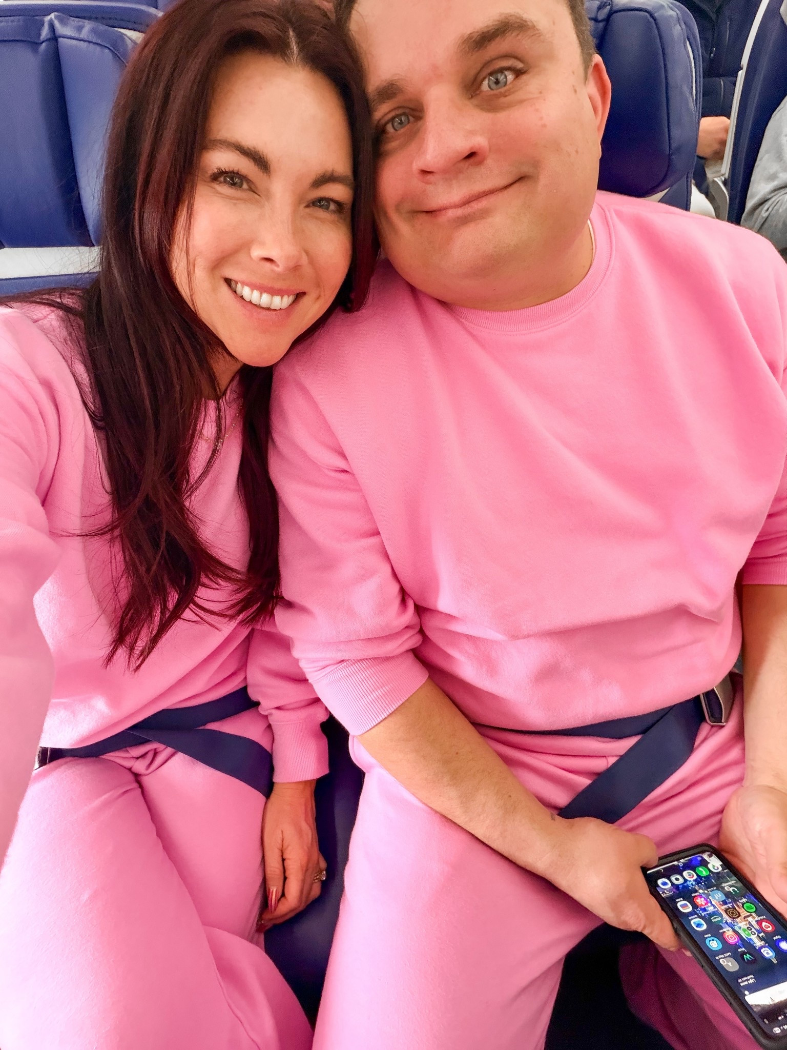 Pink sweatsuit for women… and men 😆 Runs oversized - I’m in a medium bottoms and small top and both are a bit too big, but they work. (I’m typically a medium bottoms and small top, so maybe size down one, unless you want oversized+!). Superrr soft and the perfect pink.

Set, no boundaries, Walmart finds, matching set 

#LTKmomlife #LTKgrwm #LTKootd