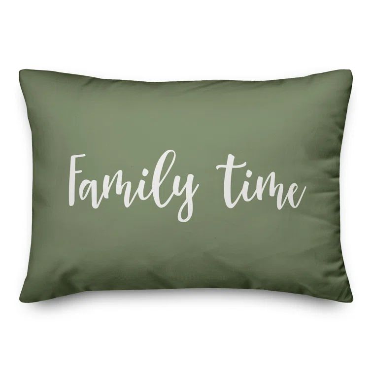 Maryjo Family Time Lumbar Pillow | Wayfair North America