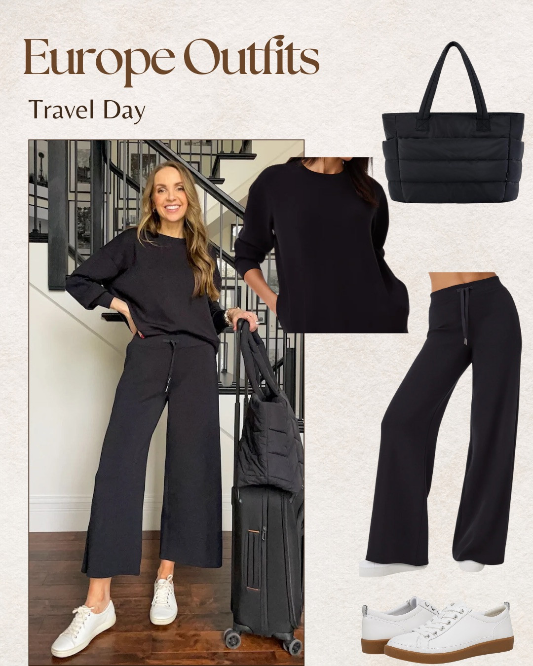 Travel day style inspo // 20% off @spanx + free shipping with code MERRICKXSPANX 

#LTKTravel #LTKStyleTip #LTKSaleAlert