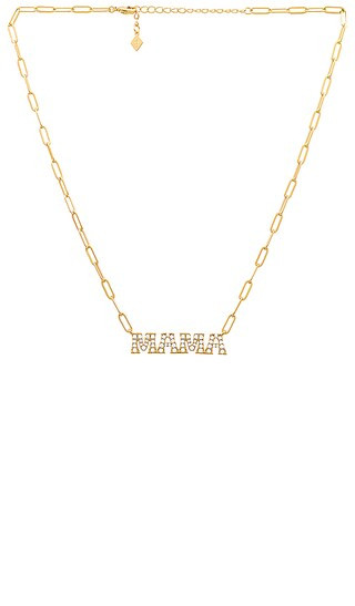 Mama Necklace in Gold | Revolve Clothing (Global)
