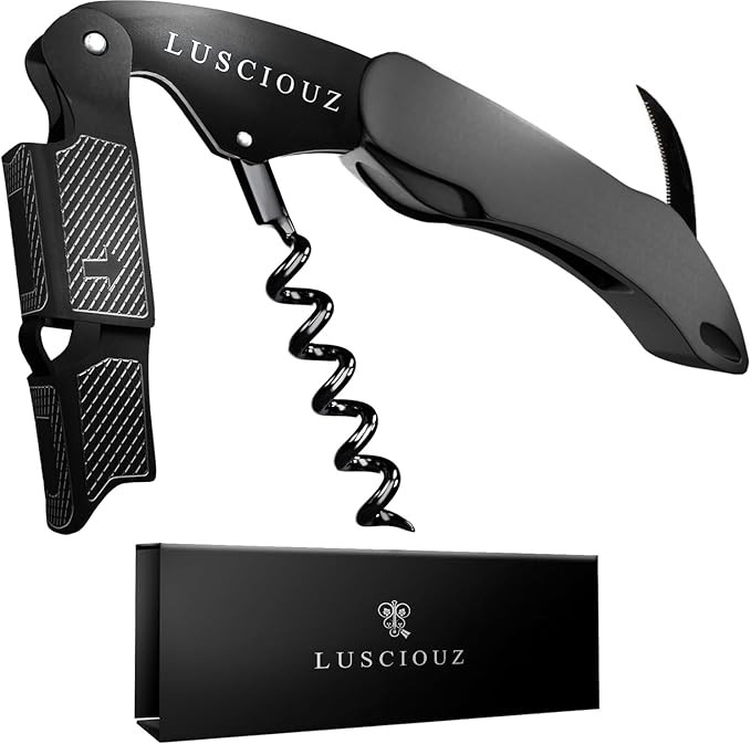 Zero Resistance THE HELIX Corkscrew Silent Wine Bottle Opener Waiters Corkscrew Wine Key Made in ... | Amazon (US)