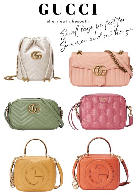 Colorful for Summer and small for sight-seeing and on the go!

Gucci
Travel
Crossbody

#LTKstyletip #LTKitbag #LTKtravel