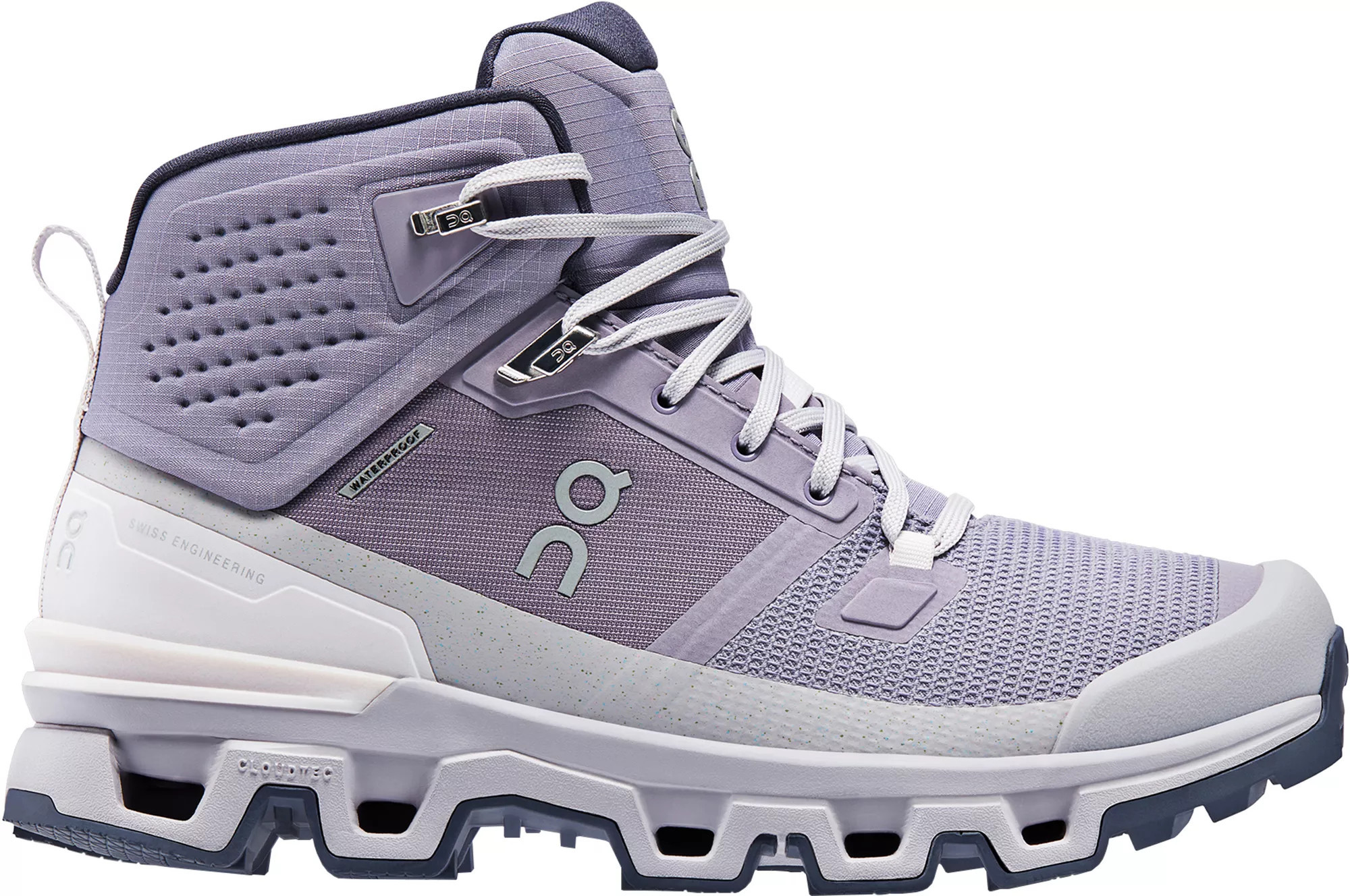 On Women's Cloudrock 2 Waterproof Hiking Boots, Shark | Dick's Sporting Goods