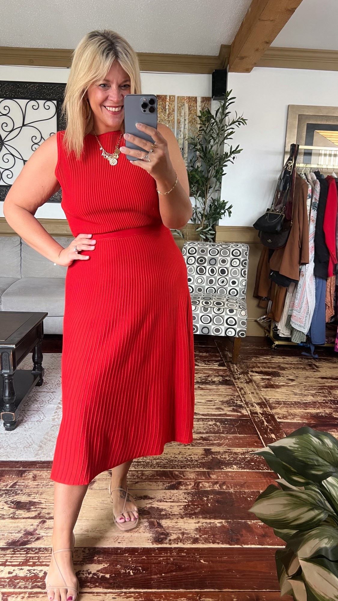 Little red ribbed dress size xl; special event dress, midi dress 

#LTKWedding #LTKFindsUnder50 #LTKOver40