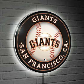 <i>MLB™</i> Round LED Wall Light | Pottery Barn Teen
