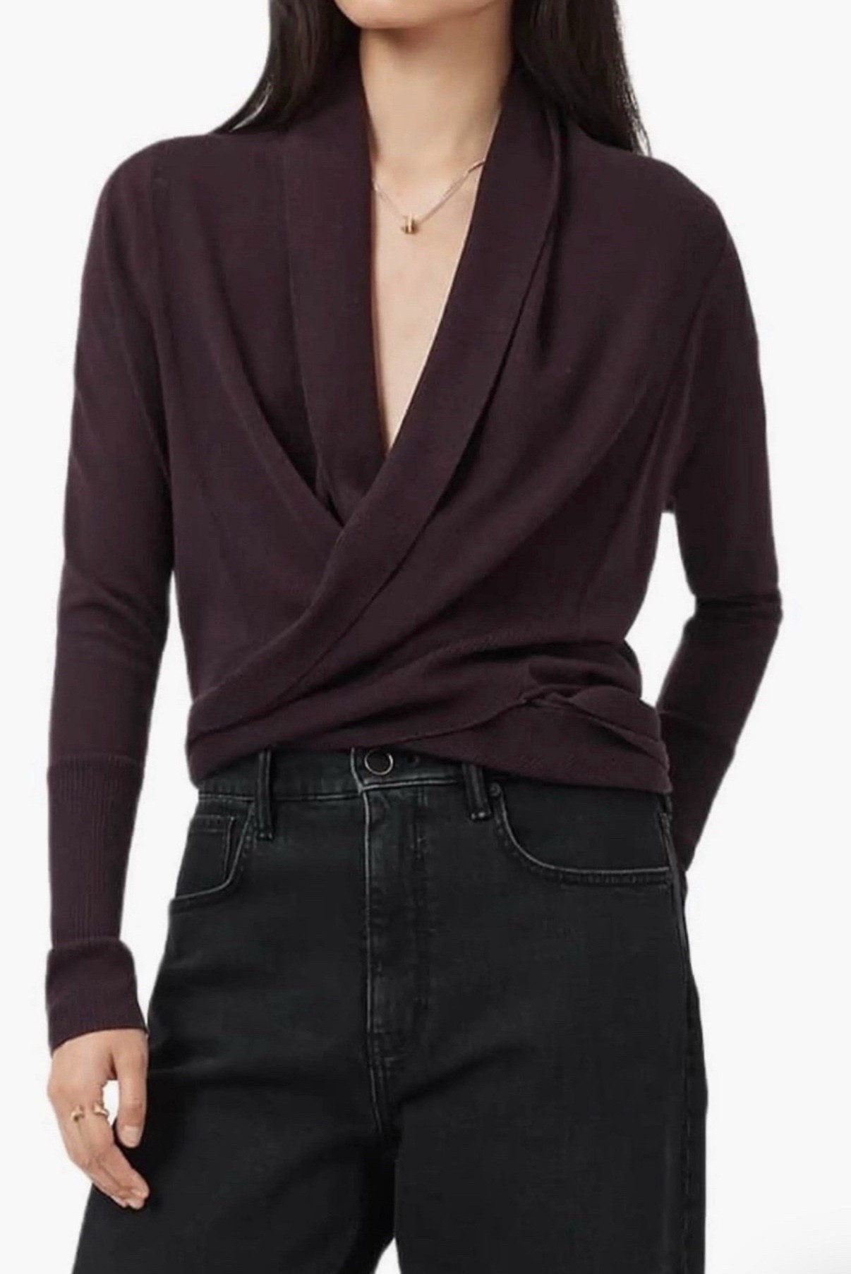 Wrap sweater (can be worn as a cardigan too!)


#LTKSeasonal